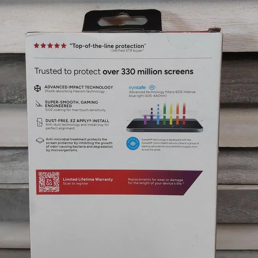 ZAGG Apple iPhone 15 Plus Glass XTR Screen Protector